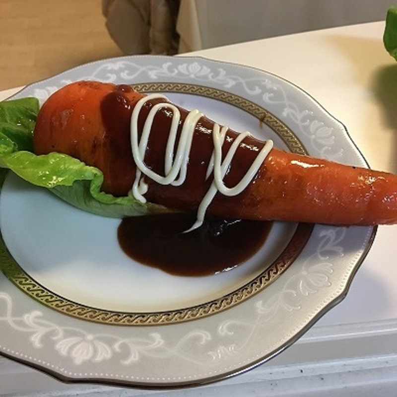 ニンジンステーキ