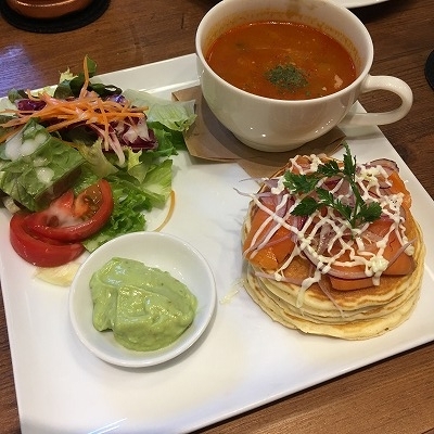 パンケーキランチ