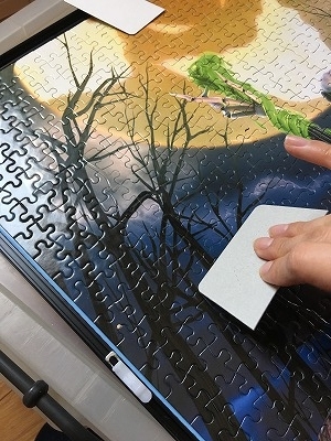 パズルの仕上げ