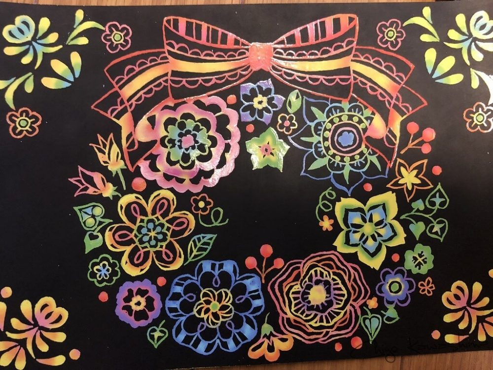 スクラッチアート