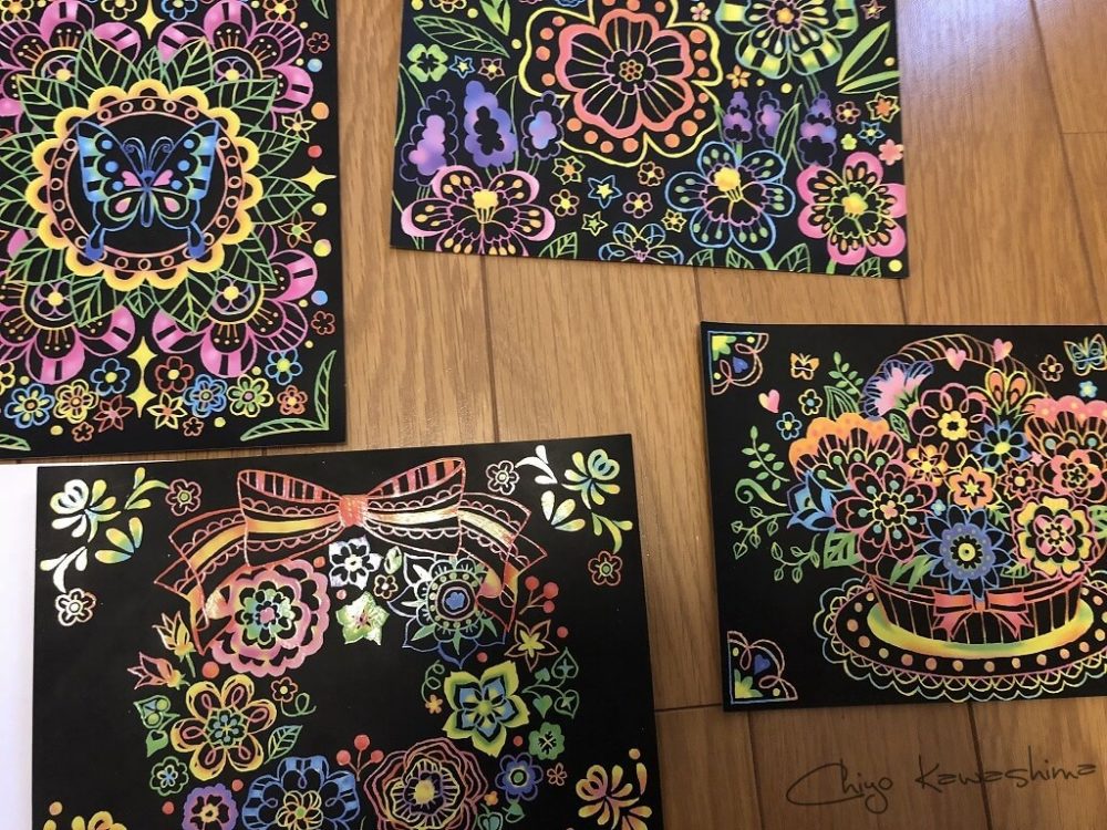 スクラッチアート