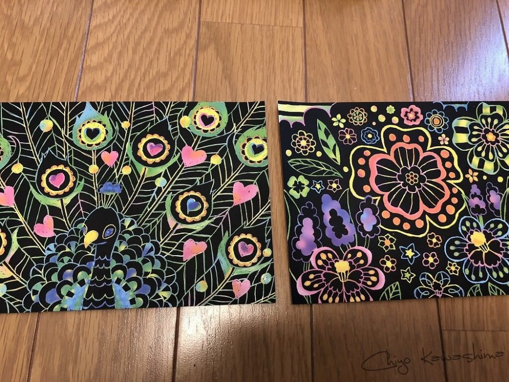 スクラッチアート