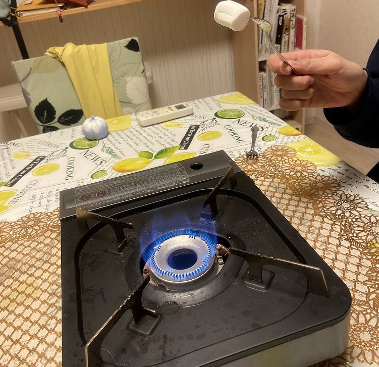 マシュマロ焼き