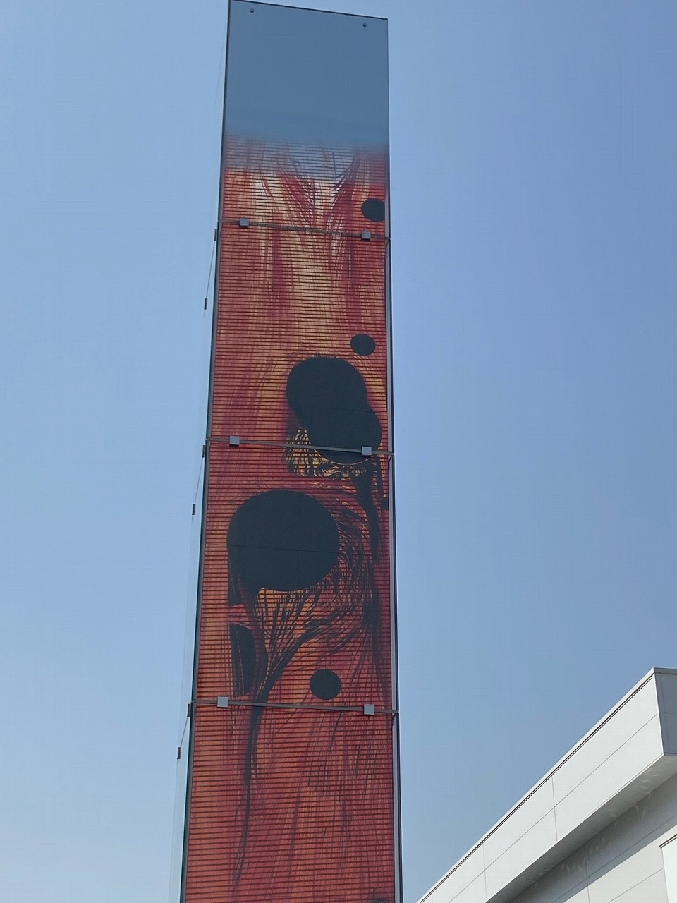 入り口のオブジェ