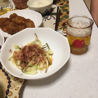 島らっきょうの塩漬け