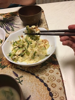 島らっきょうのゴーヤチャンプル