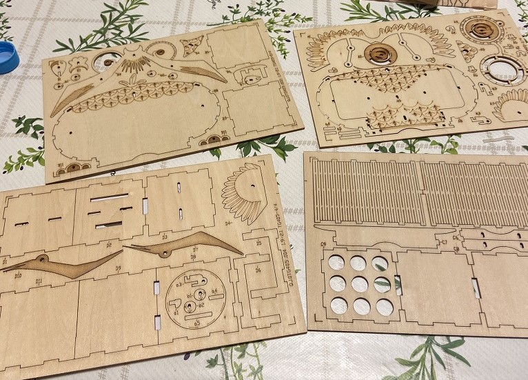 3Dウッドパズル