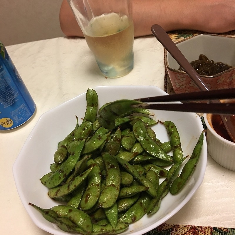 枝豆バター焼き