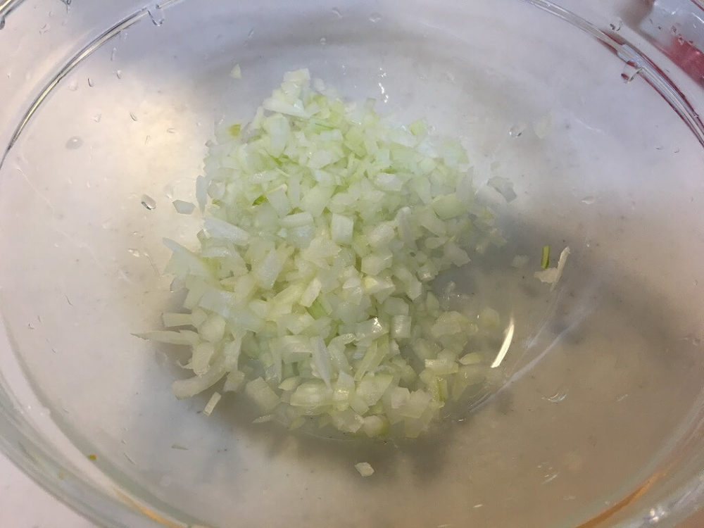 玉ねぎみじん切り
