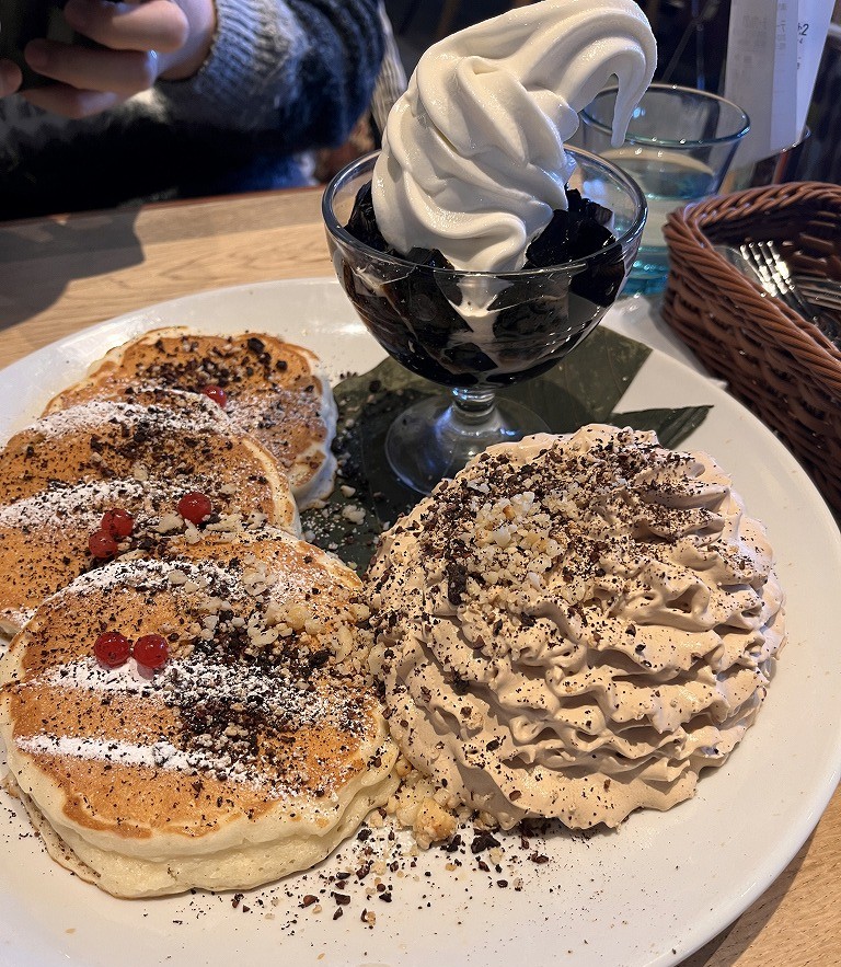 コナズKONA農園パンケーキ