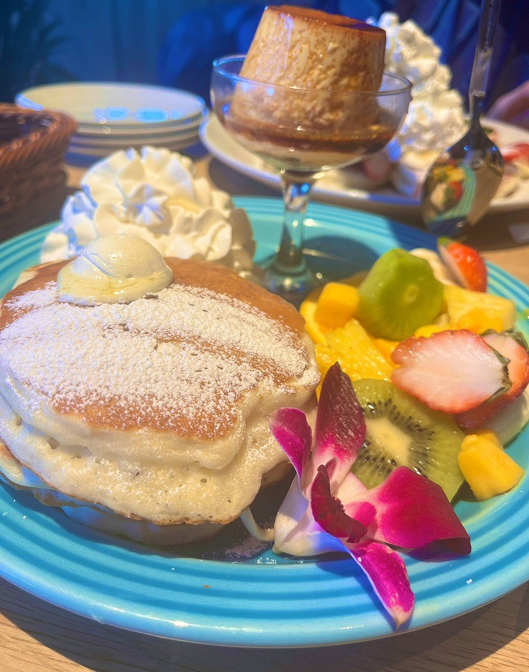 プリンアラモアナパンケーキ