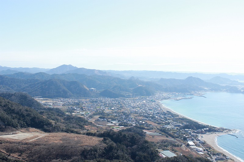 山頂からの景色