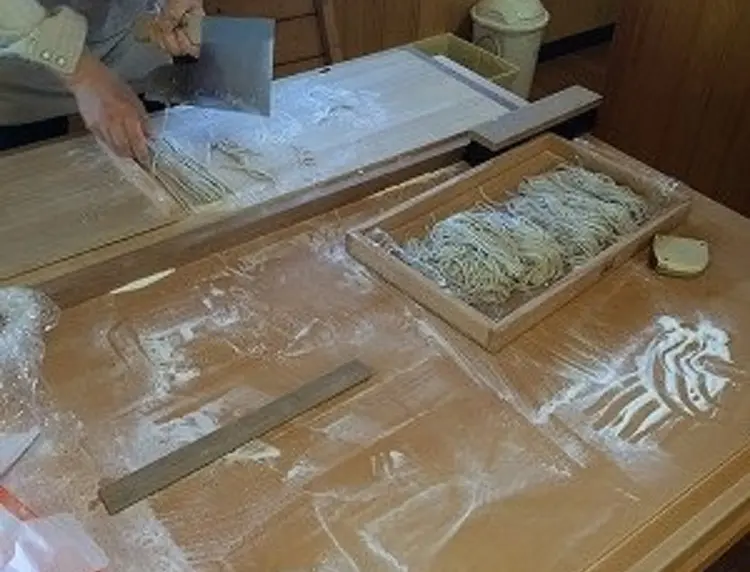 蕎麦打ち体験