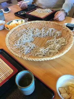 先生の蕎麦