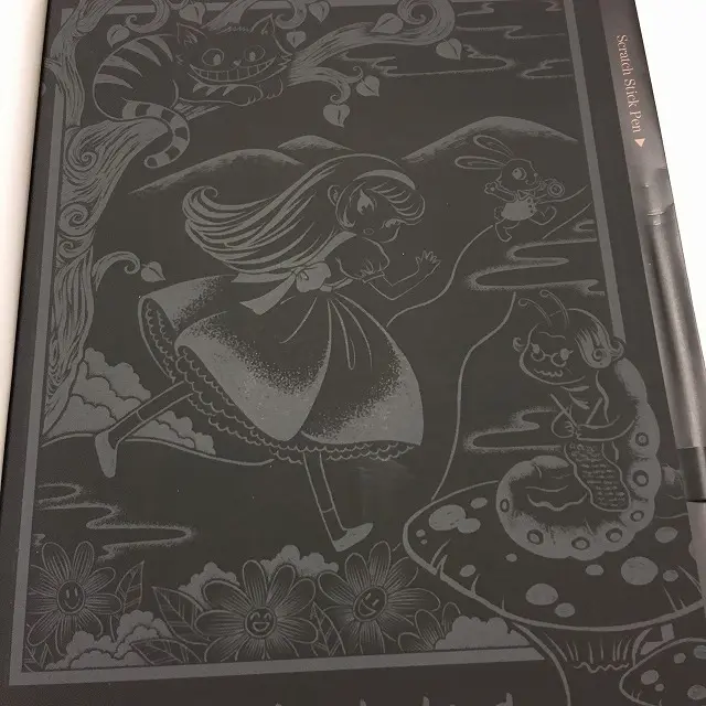 スクラッチアート