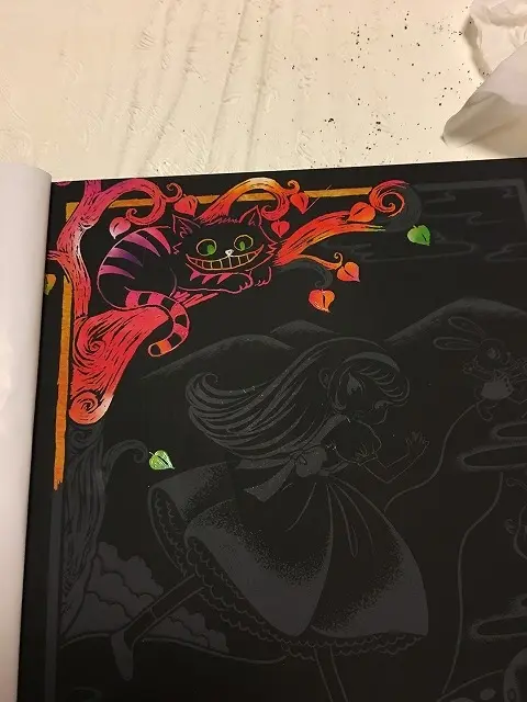 スクラッチアート