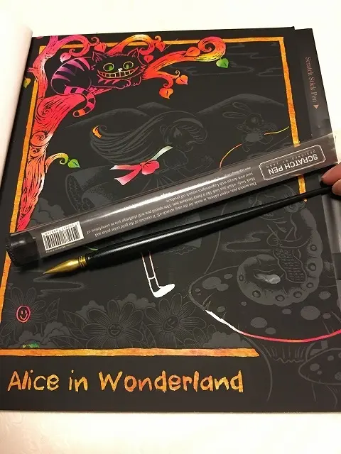 スクラッチアート