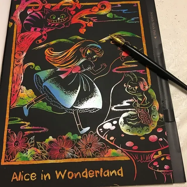 スクラッチアート