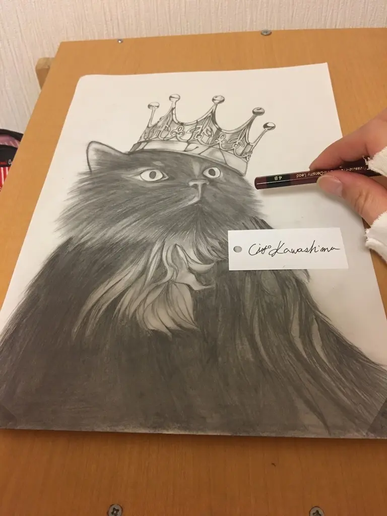 鉛筆画
