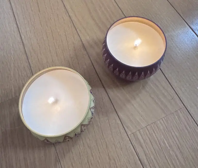 缶入りアロマキャンドル
