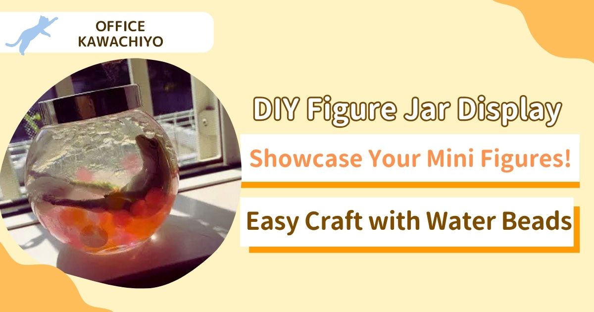 DIY Figure Jar Display